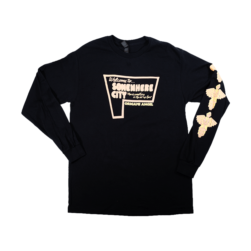 Somewhere City Longsleeve - Black